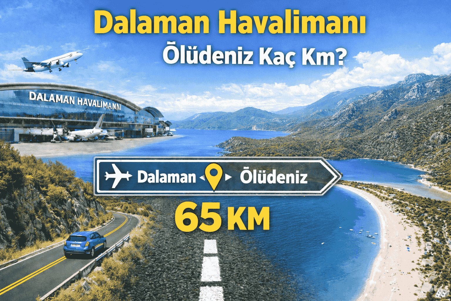 Dalaman Havalimanı Ölüdeniz Kaç Km