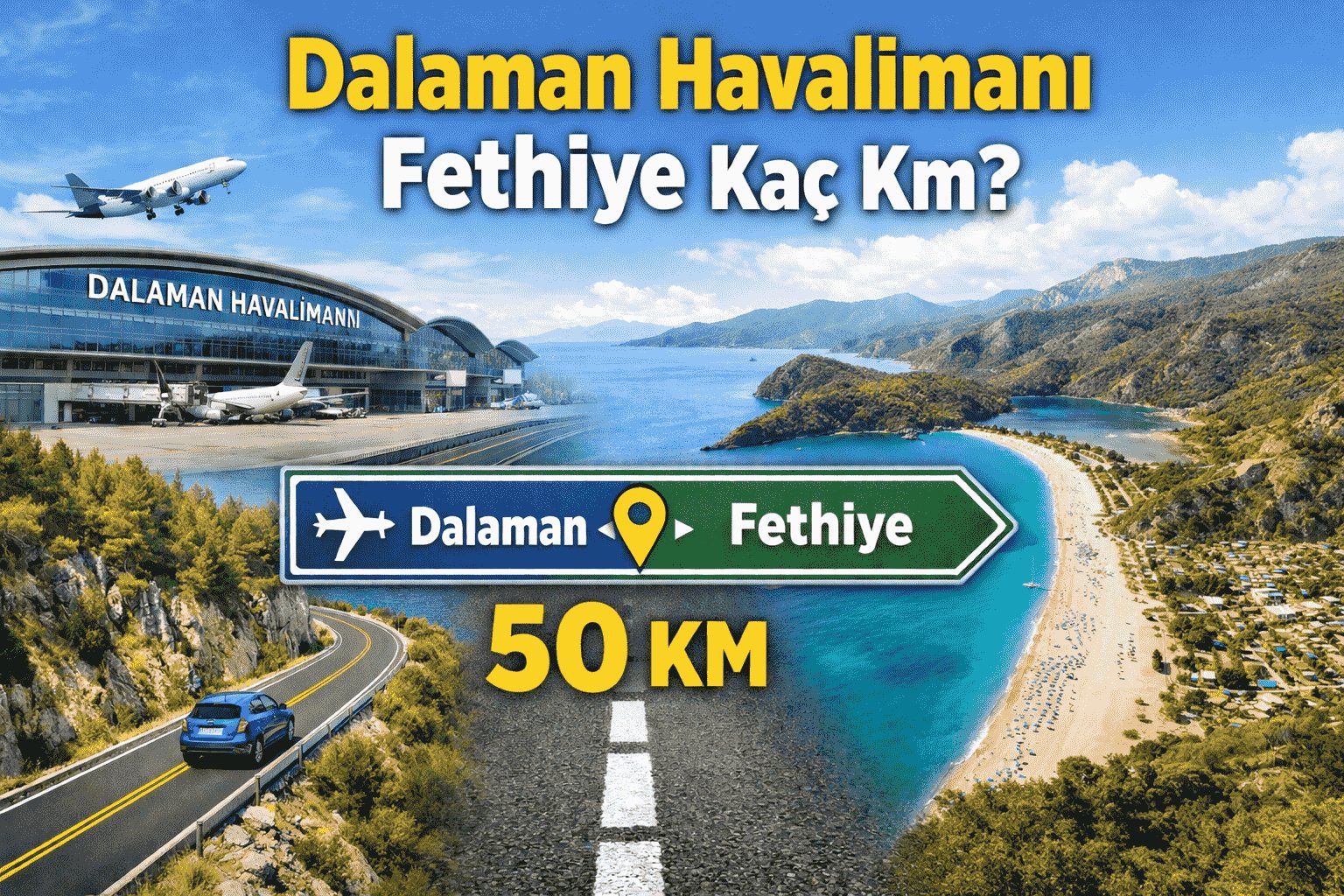 Dalaman Havalimanı Fethiye Kaç Km