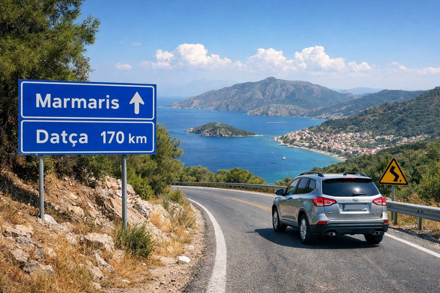 Dalaman Havalimanı Datça Arası Kaç Km