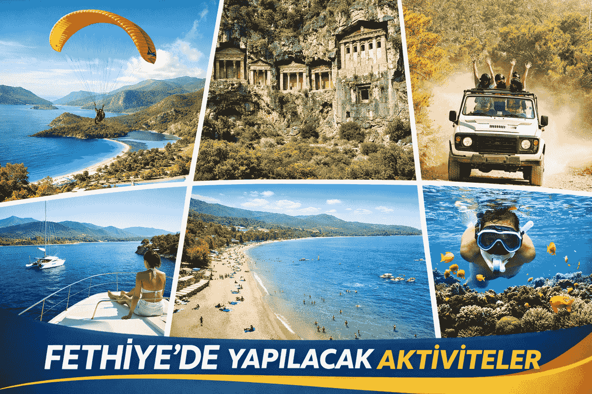 Fethiye'de Yapabileceğin Popüler Aktiviteler